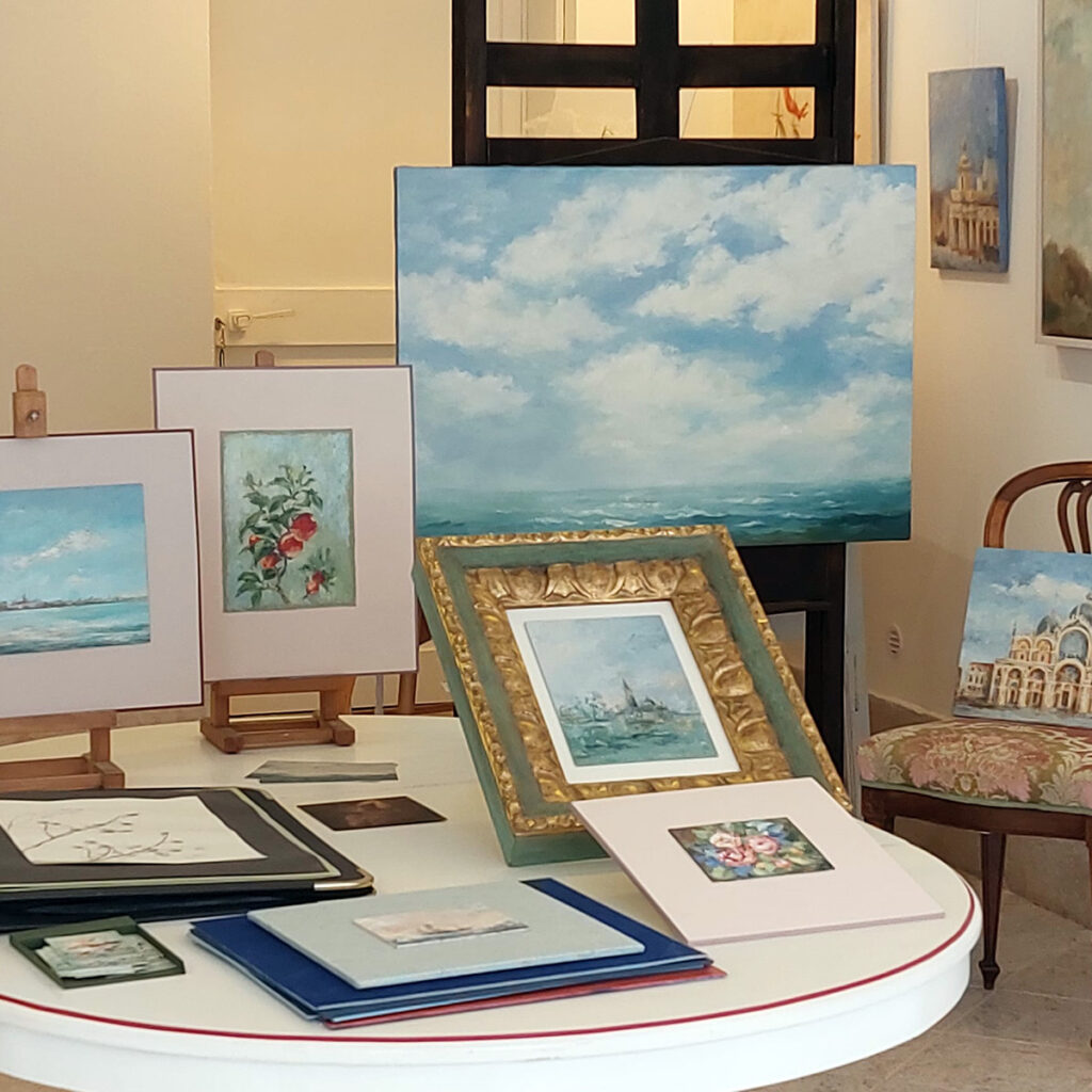 Andreina Battel's studio in Via Garibaldi, Venice